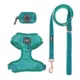 Product Sassy Woof Napa Dog Harness, Leash and Waste Bag Holder Bundle