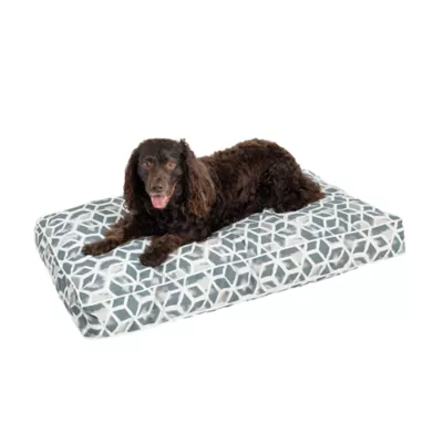 Snoozer Indoor Outdoor Rectangle Dog Bed Celtic Sea Salt