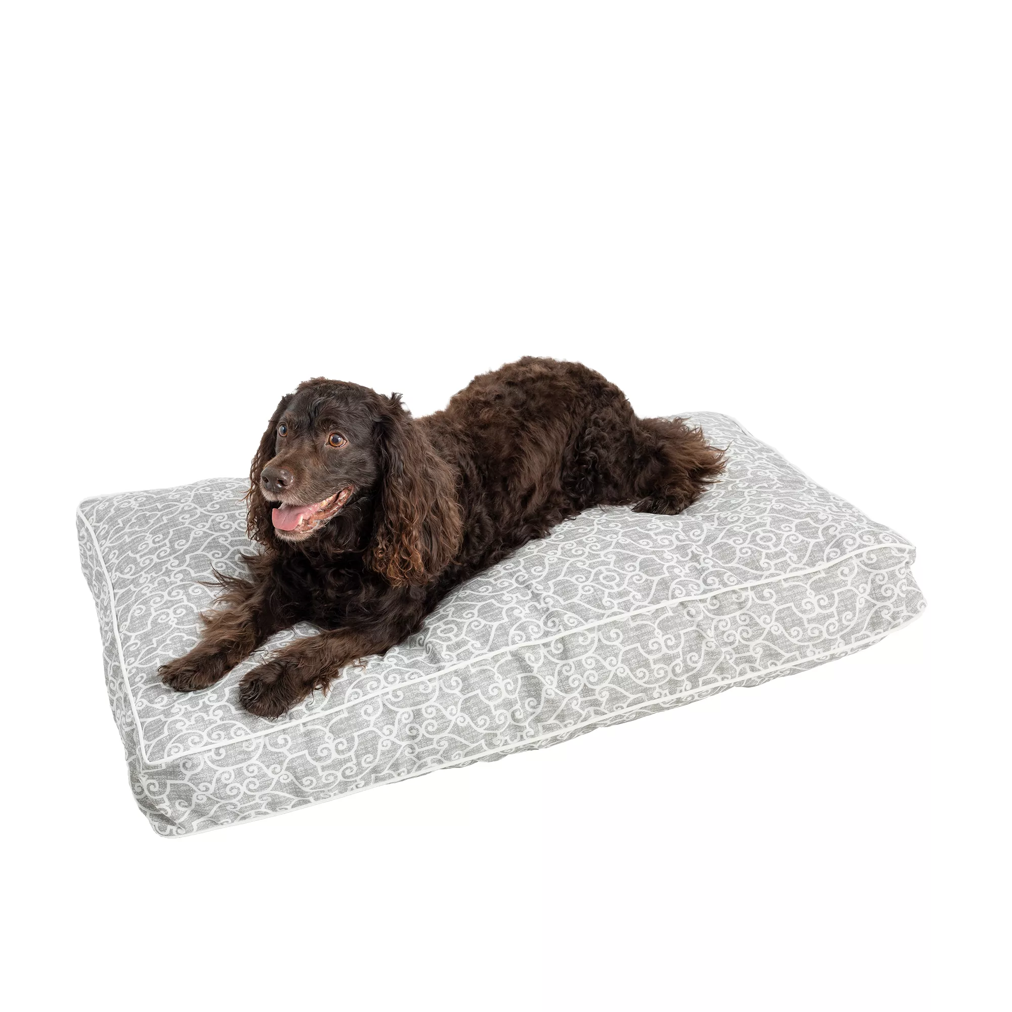 Snoozer® Ramey Gray Indoor/Outdoor Rectangle Dog Bed