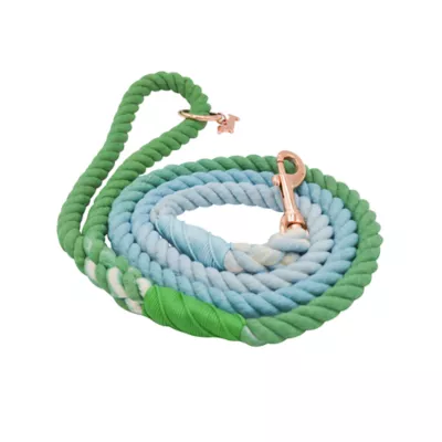 Product Sassy Woof Minty Dog Rope Leash: 5-ft long