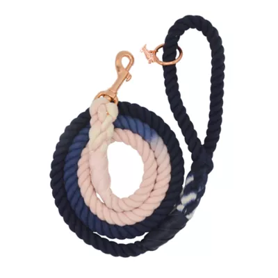 Product Sassy Woof Moonlight Dog Rope Leash: 5-ft long