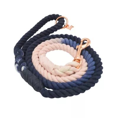 Product Sassy Woof Moonlight Dog Rope Leash: 5-ft long