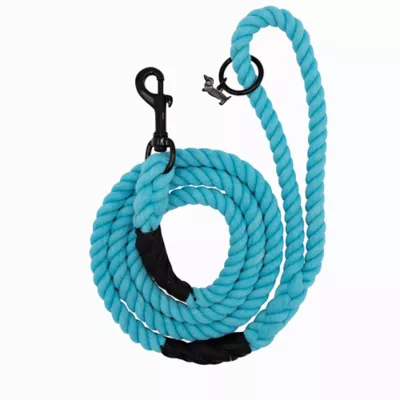 Sassy Woof Neon Dog Rope Leash: 5-ft long - Image 1