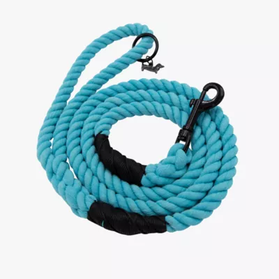 Sassy Woof Neon Dog Rope Leash: 5-ft long - Image 3