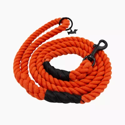 Product Sassy Woof Neon Dog Rope Leash: 5-ft long