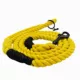 Product Sassy Woof Neon Dog Rope Leash: 5-ft long