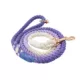 Product Sassy Woof Ombre Purple Dog Rope Leash: 5-ft long