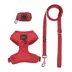 Sassy Woof Merlot Dog Harness, Leash and Waste Bag Holder Bundle image thumbnail 1