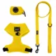 Product Sassy Woof Neon Dog Harness, Leash and Waste Bag Holder Bundle