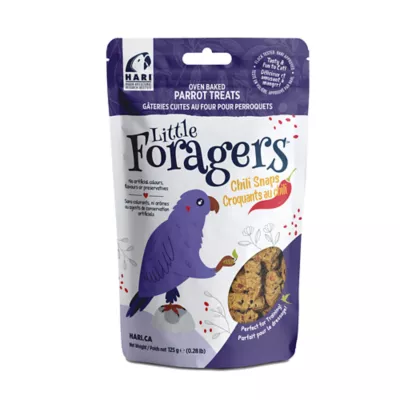 Product HARI Little Foragers Chili Snaps Oven Baked Parrot Bird Treats