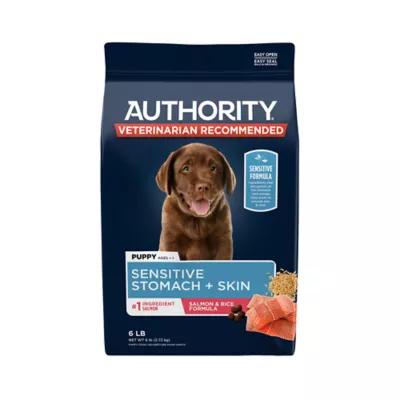 Product Authority Sensitive Stomach & Skin Puppy Dry Dog Food - Salmon & Rice