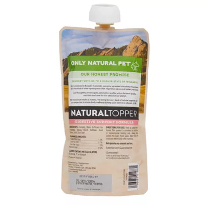 Product Only Natural Pet Digestive Support Dog Food Topper - 7 Oz.