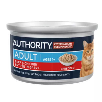 Product Authority Adult Wet Cat Food - Entree in Gravy Shredded, 3 Oz.