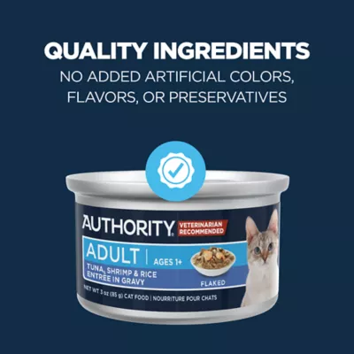 Product Authority Adult Wet Cat Food - Entree in Gravy, 3 Oz.