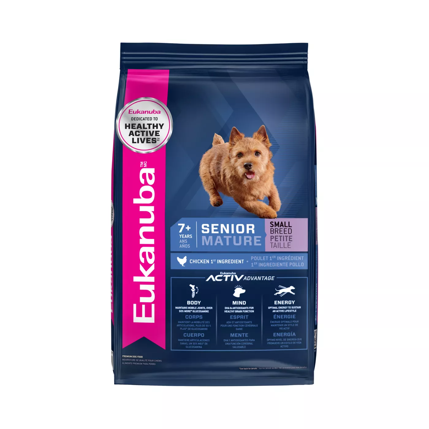Eukanuba Small Breed Senior Dry Dog Food Chicken