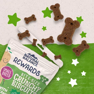 Product Natural Balance Rewards Crunchy Biscuit Small Dog Treats - Peanut Butter