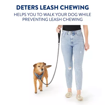 Product Top Paw® Heavy Chain Dog Leash: 4-ft long