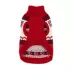 Hip Doggie Red Fair Isle Holiday Dog Sweater image thumbnail 2