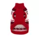 Product Hip Doggie Red Fair Isle Holiday Dog Sweater