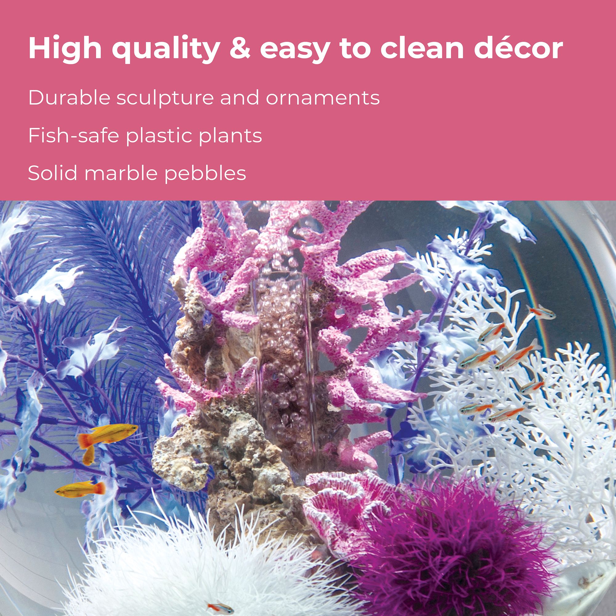 biOrb Ocean Aquarium Ornament Set Fish Tank Decor - thumbnail 4
