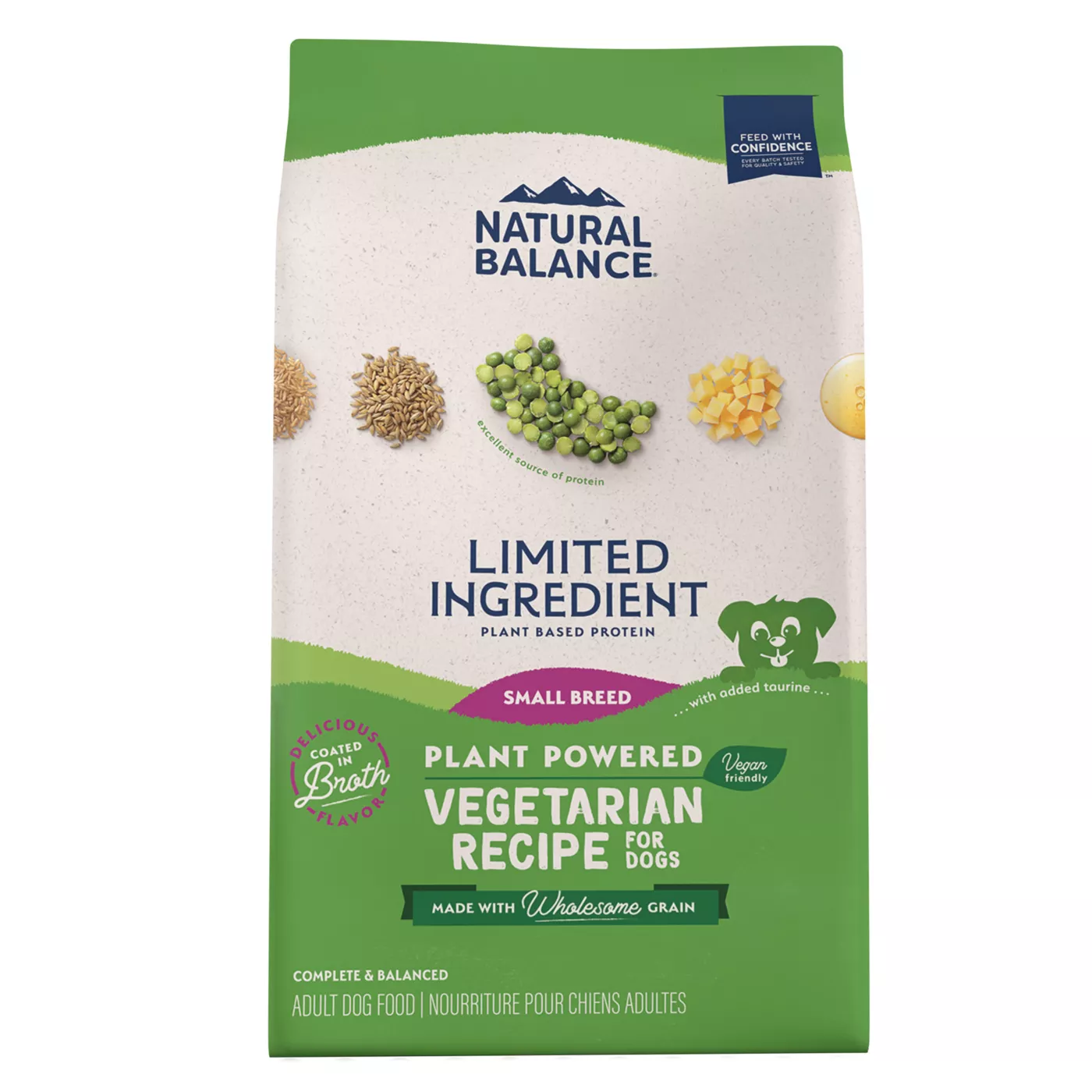 Natural Balance Vegetarian Small Breed Adult Dog Food Limited Ingredient