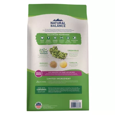 Product Natural Balance Vegetarian Small Breed Adult Dog Food - Limited Ingredient