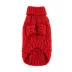Hip Doggie Angora Cable Knit Dog Sweater image thumbnail 2
