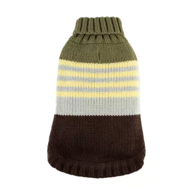 Hip Doggie Color Block Dog Dog Sweater - Image 1