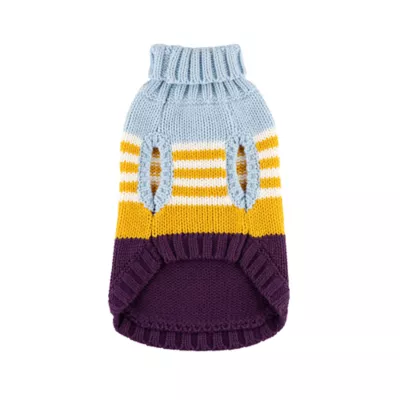 Hip Doggie Color Block Dog Dog Sweater - Image 2