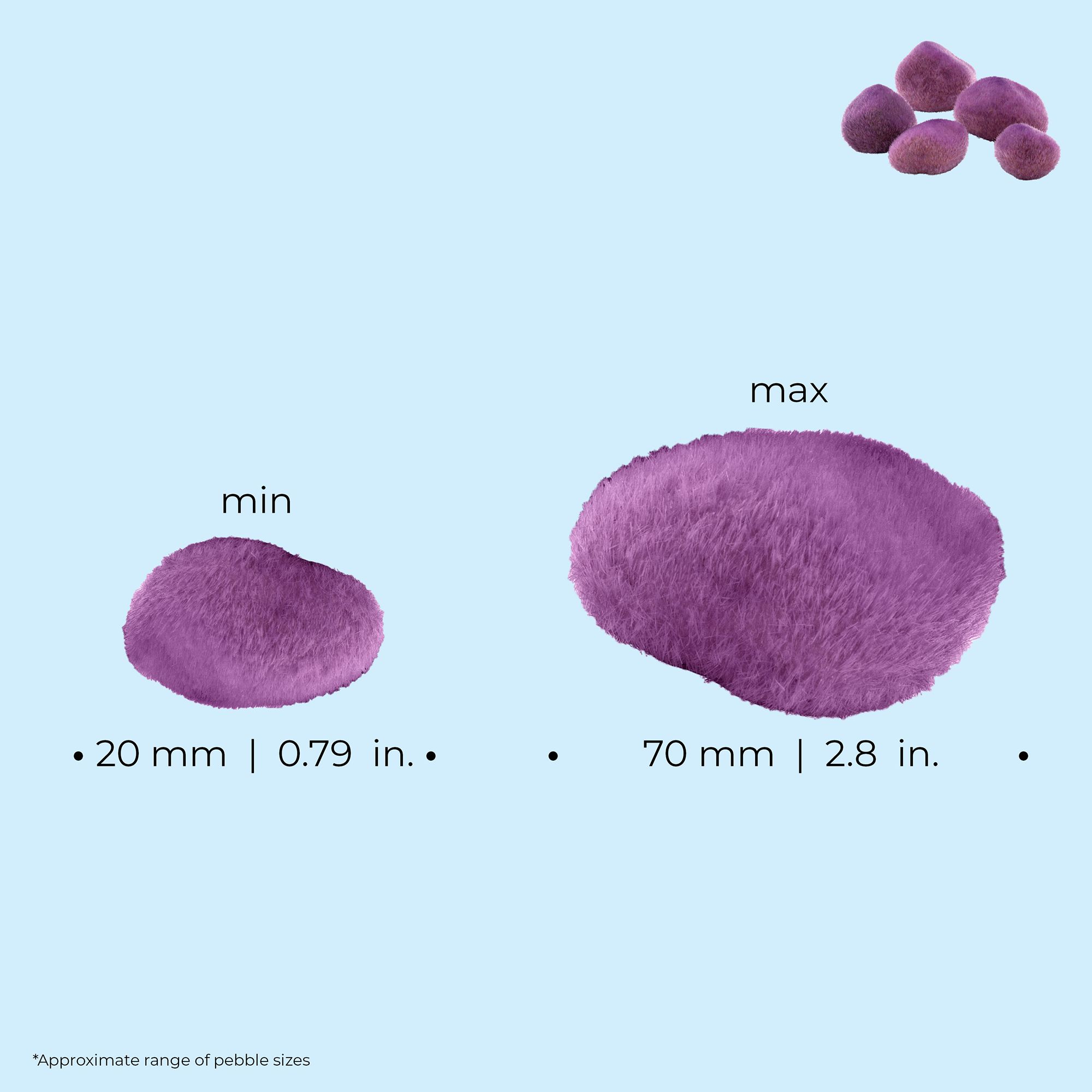 biOrb Artificial Moss Aquarium Pebbles Fish Tank Plant Decor - thumbnail 3