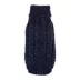 Hip Doggie Angora Cable Knit Dog Sweater image thumbnail 1