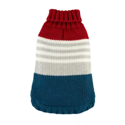 Hip Doggie Color Block Dog Dog Sweater - Image 1