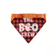 Product Hip Doggie Halloween "The Boo Crew" and  "Happy Halloween" Reversible Dog Bandana