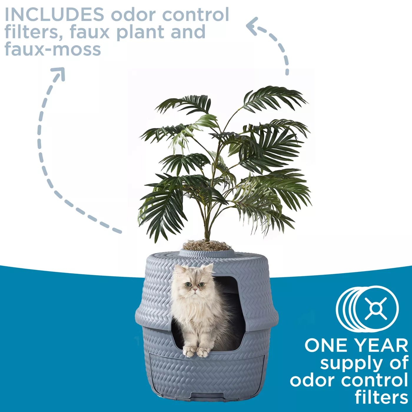 ExquisiCat Planter Hidden Litter Box