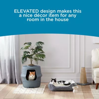 Cat litter box planter best sale