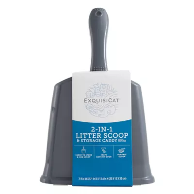 ExquisiCat 2 in 1 Litter Scoop and Storage Caddy PetSmart