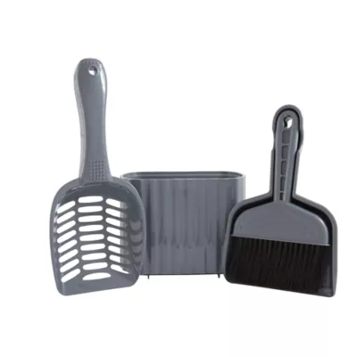 Product ExquisiCat® 3-in-1 Litter Scoop Sweep and Storage Caddy