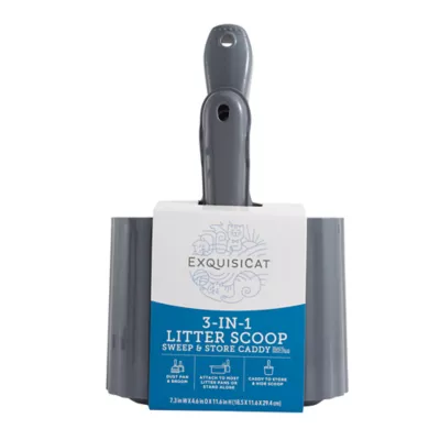 Product ExquisiCat® 3-in-1 Litter Scoop Sweep and Storage Caddy