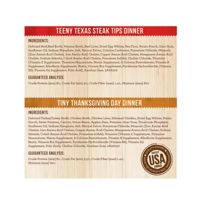 Merrick Lil' Plates Grain-Free Small Breed Wet Dog Food Tiny Thanksgiving Day Dinner