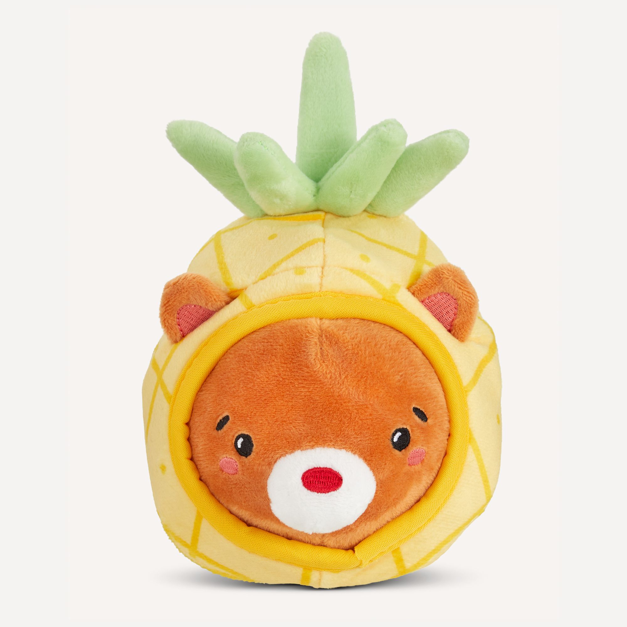 Joyhound Crazy Comfy Popper Pineapple Dog Toy Plush, Squeaker dog Plush Toys PetSmart