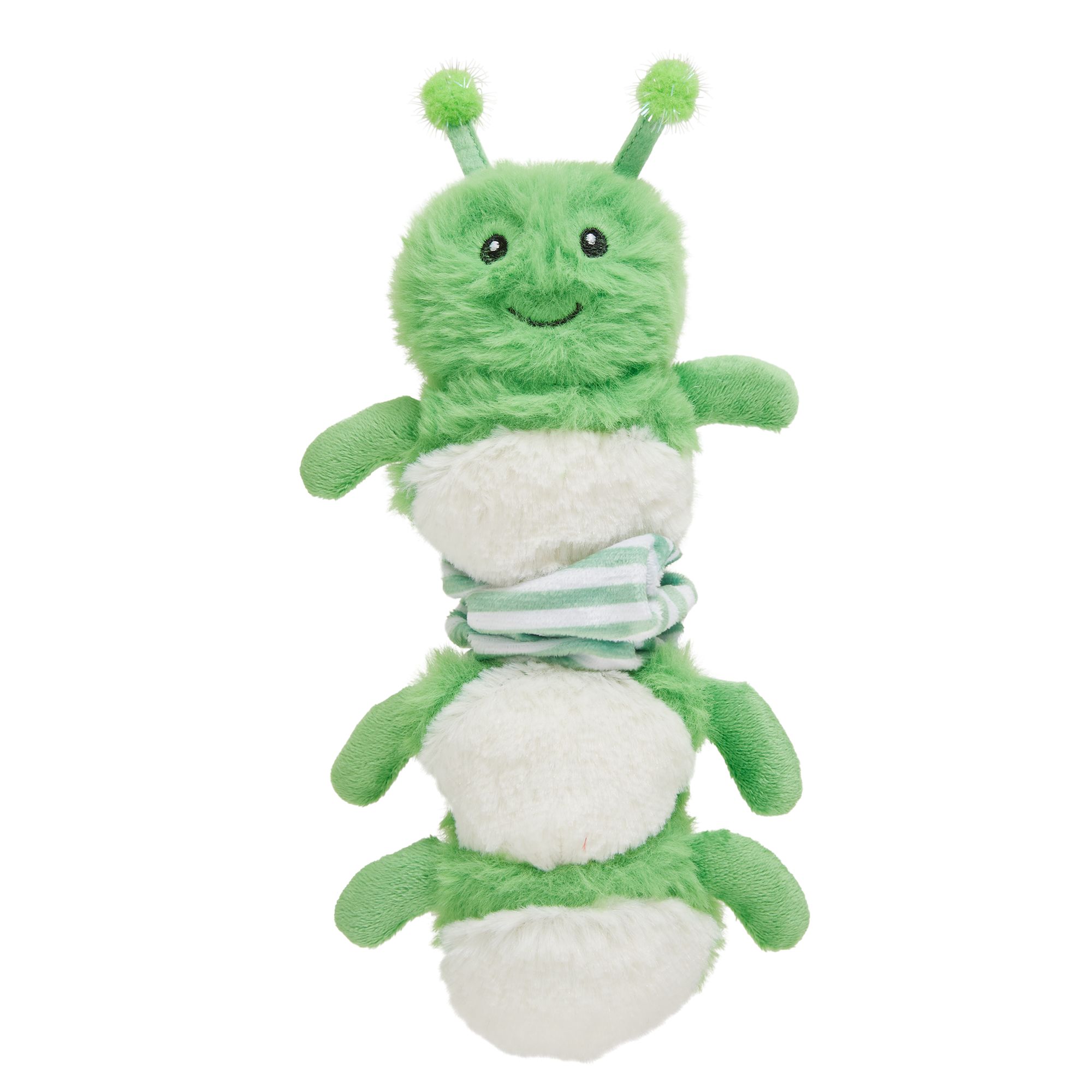 Whisker City® Vibrating Green Caterpillar Cat Toy cat Interactive