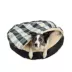Snoozer® Wag Collection Barkely/Black Diamond Luxury Cozy Cave® Round Dog Bed image thumbnail 1
