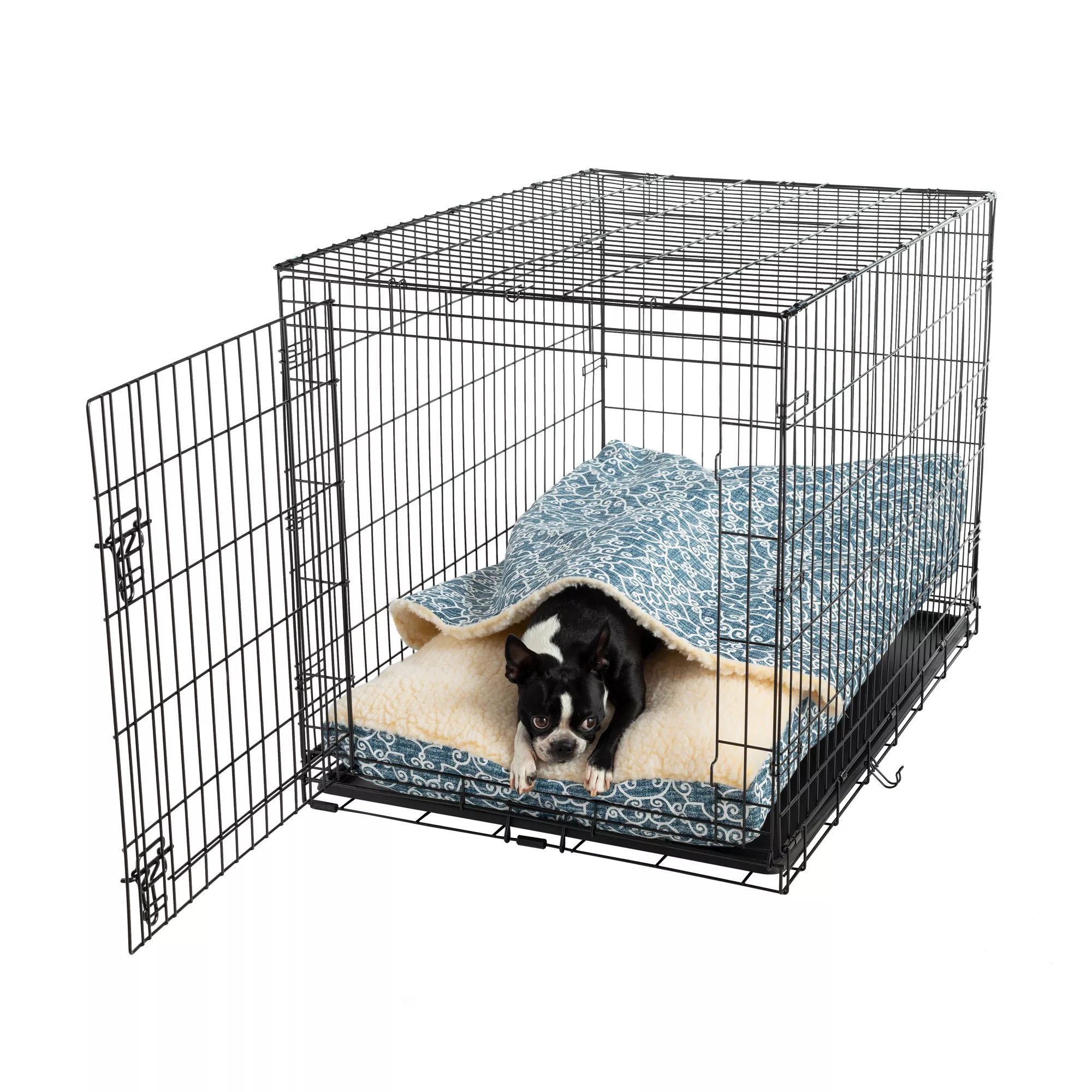 Snoozer® Wag Collection Ramey Oxford Luxury Cozy Cave® Dog Crate Bed