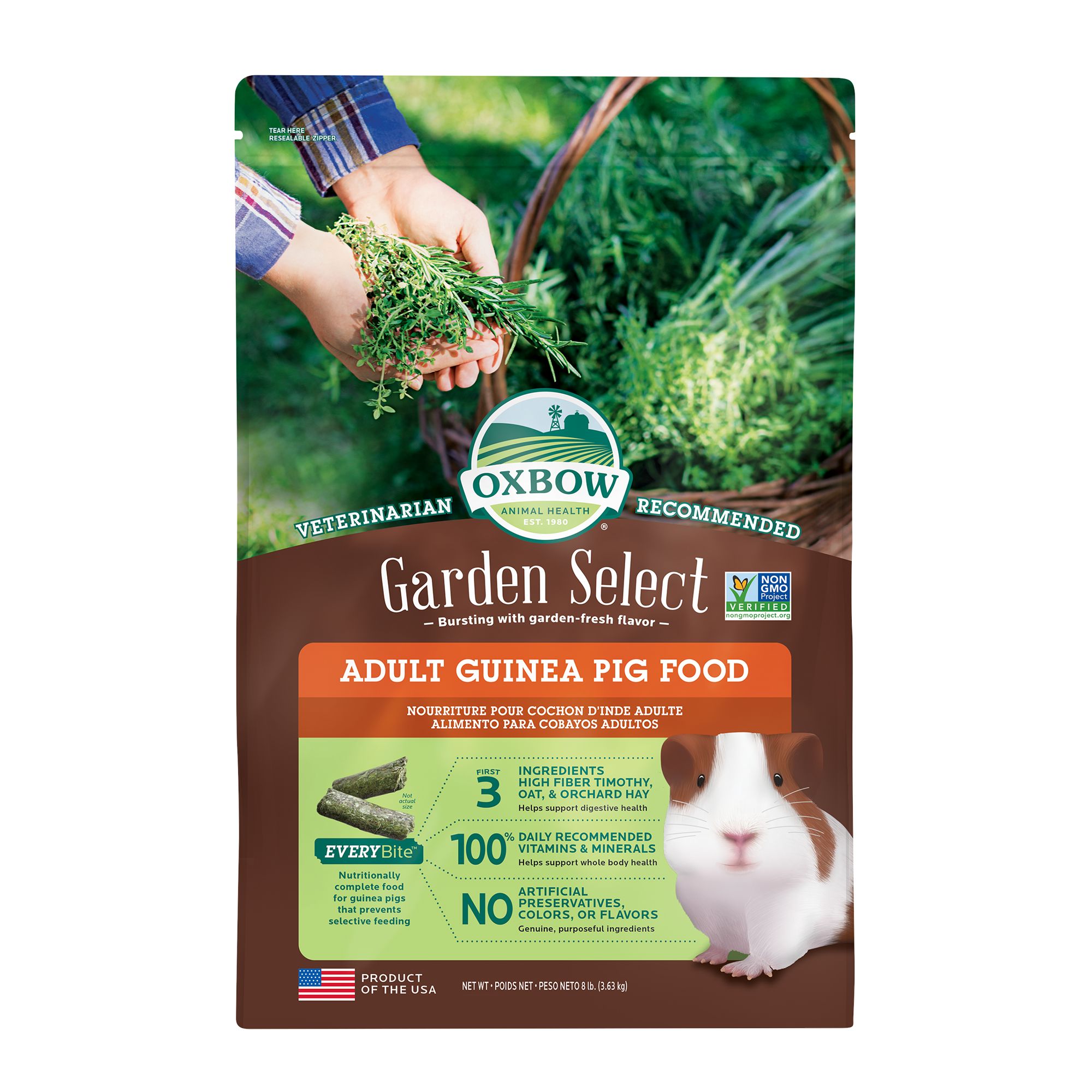 Oxbow Garden Select Adult Guinea Pig Food