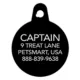 Product TagWorks® Marvel Captain America Shield Circle Pet ID Tag