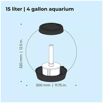 Product biOrb CLASSIC 15 Aquarium with LED - 4 Gallon