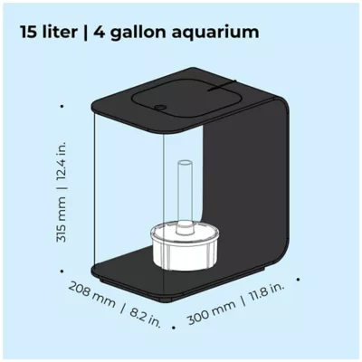 Product biOrb FLOW 15 Aquarium with LED- 4 Gallon