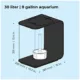 Product biOrb FLOW 30 Aquarium with LED - 8 Gallon
