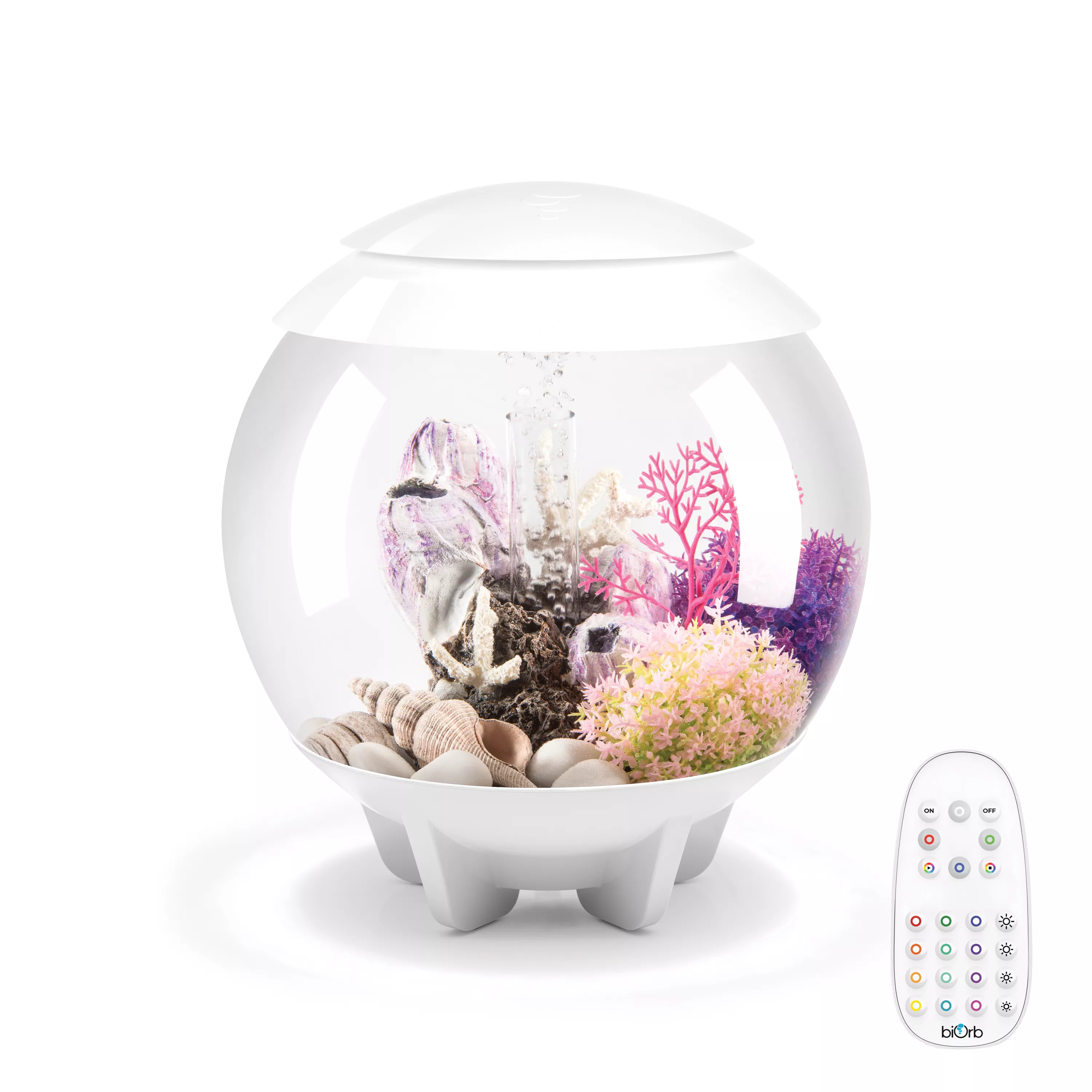 biOrb HALO 15 Aquarium with Multi Color LED - 4 Gallon