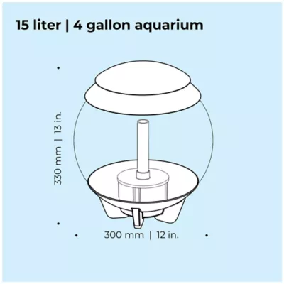 Product biOrb HALO 15 Aquarium with Multi Color LED - 4 Gallon